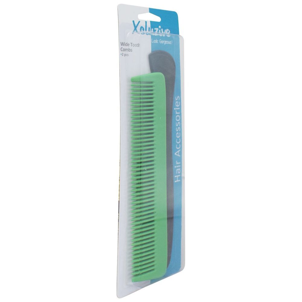 Xcluzive - Wide Tooth Combs - 2pcs