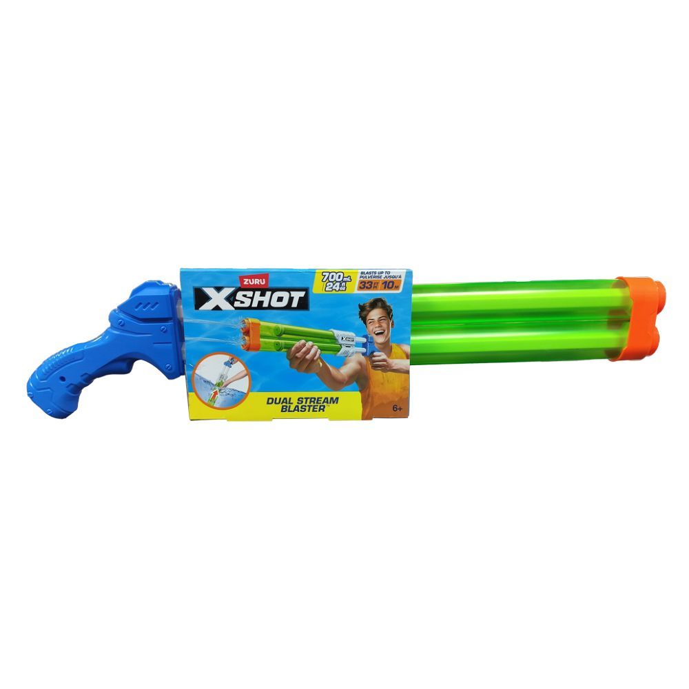 X-Shot - Water Quad Stream Plunge Blaster - Large