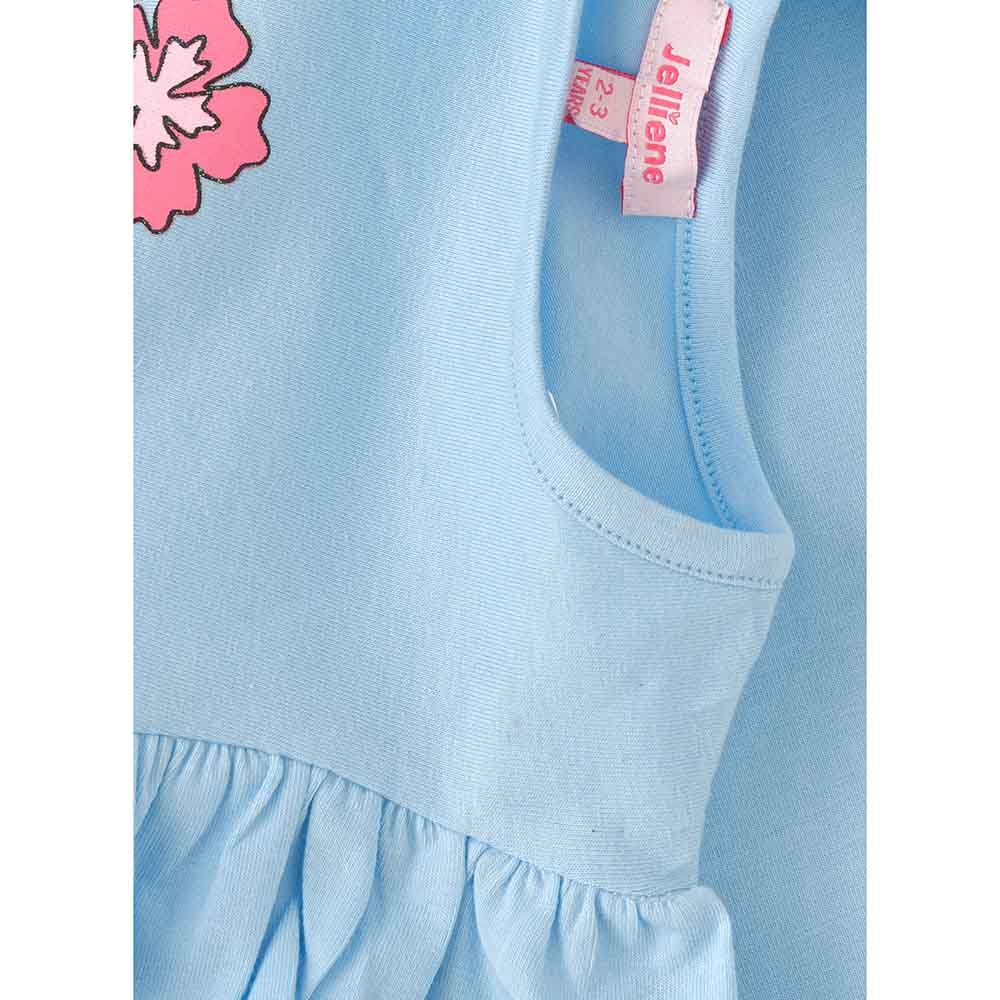 Jelliene - Sunshine Squad Breezy Girls Cotton Tees - Blue