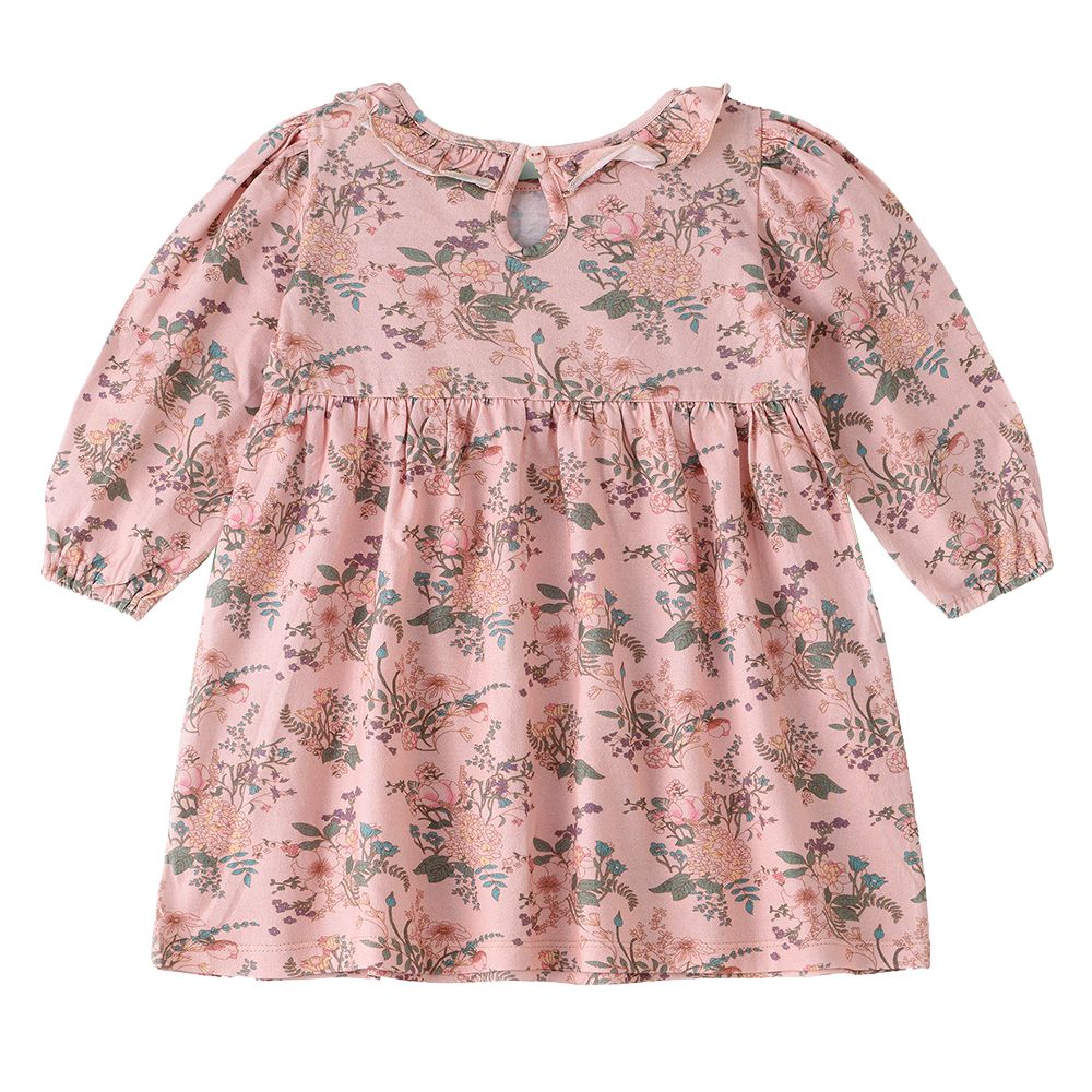 Jelliene - Girls Floral Comfortable Cotton Dress