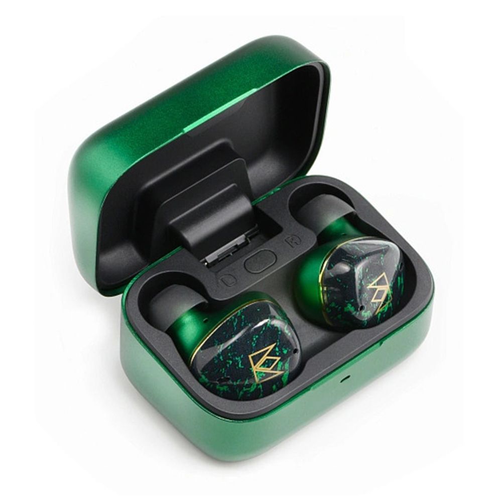 Noble - Audio FoKus Rex5 Wireless Ear Buds - Black/Green