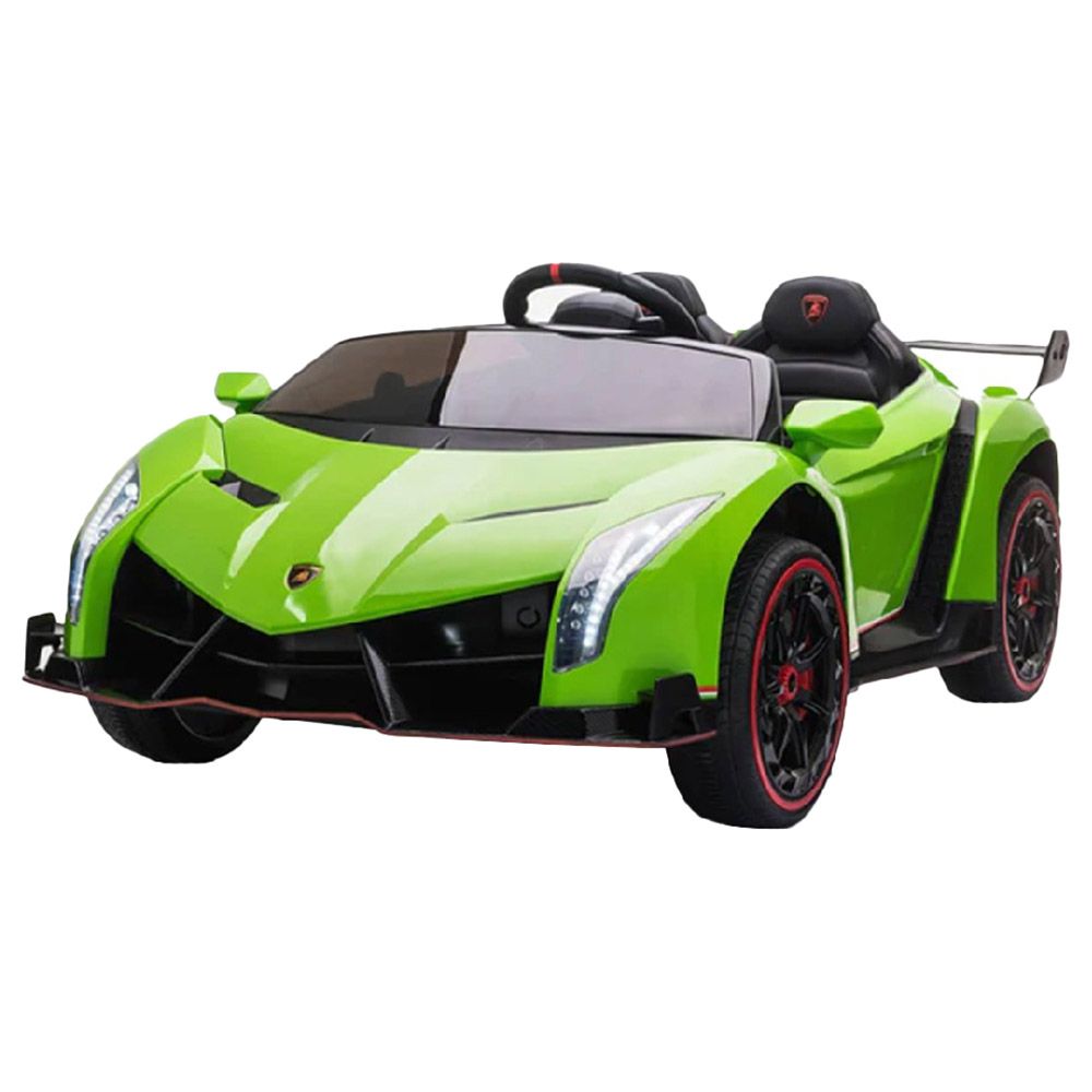 Megastar - 12V Licensed Lamborghini Veneno Butterfly Ride On Car - Green