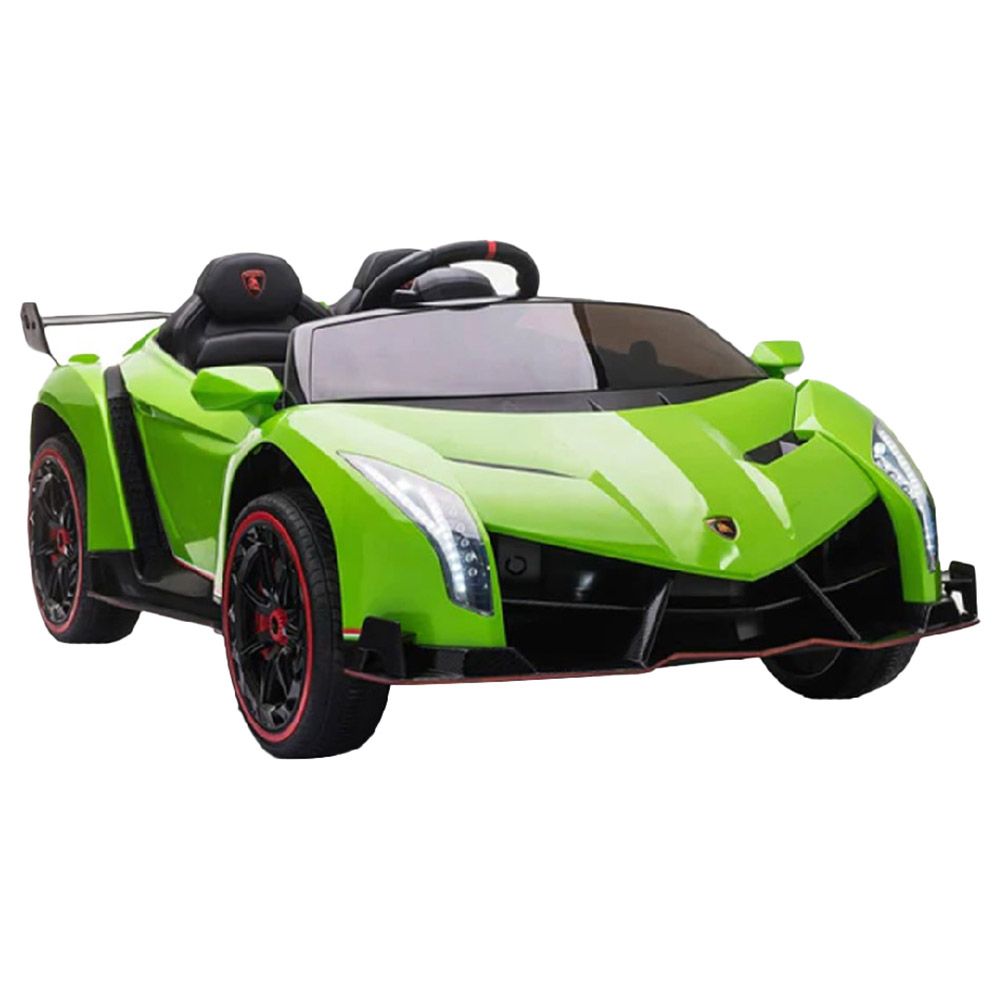 Megastar - 12V Licensed Lamborghini Veneno Butterfly Ride On Car - Green