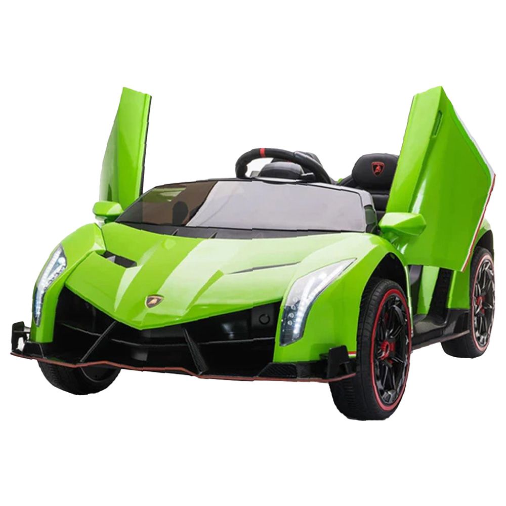 Megastar - 12V Licensed Lamborghini Veneno Butterfly Ride On Car - Green