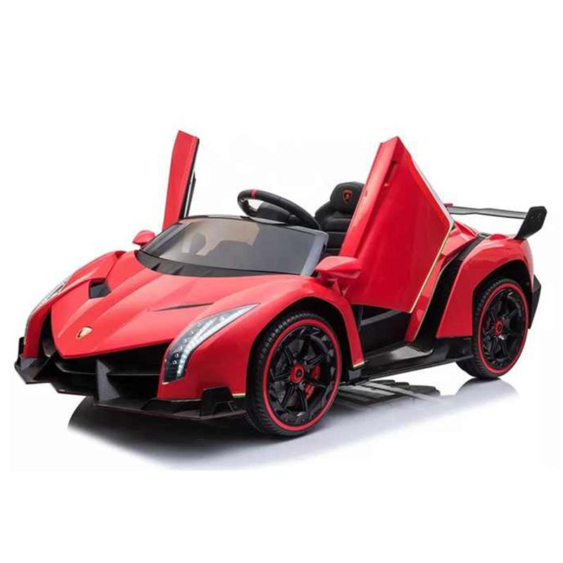 Megastar - 12V Licensed Lamborghini Veneno Butterfly Ride On Car - Red