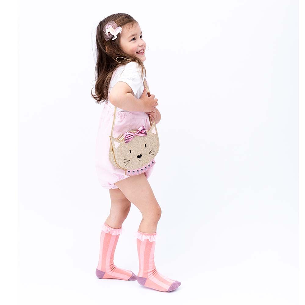 Billy Loves Audrey - Big Top Stripe Knee High Sock - Rusts