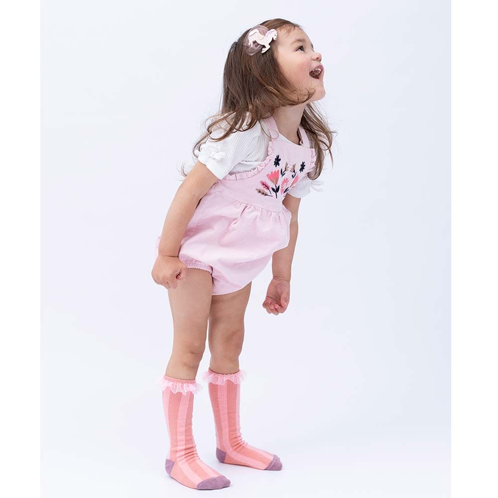 Billy Loves Audrey - Big Top Stripe Knee High Sock - Rusts