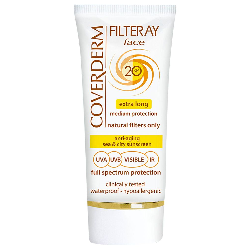 Coverderm - Filteray Face Spf 20 (Light Beige)