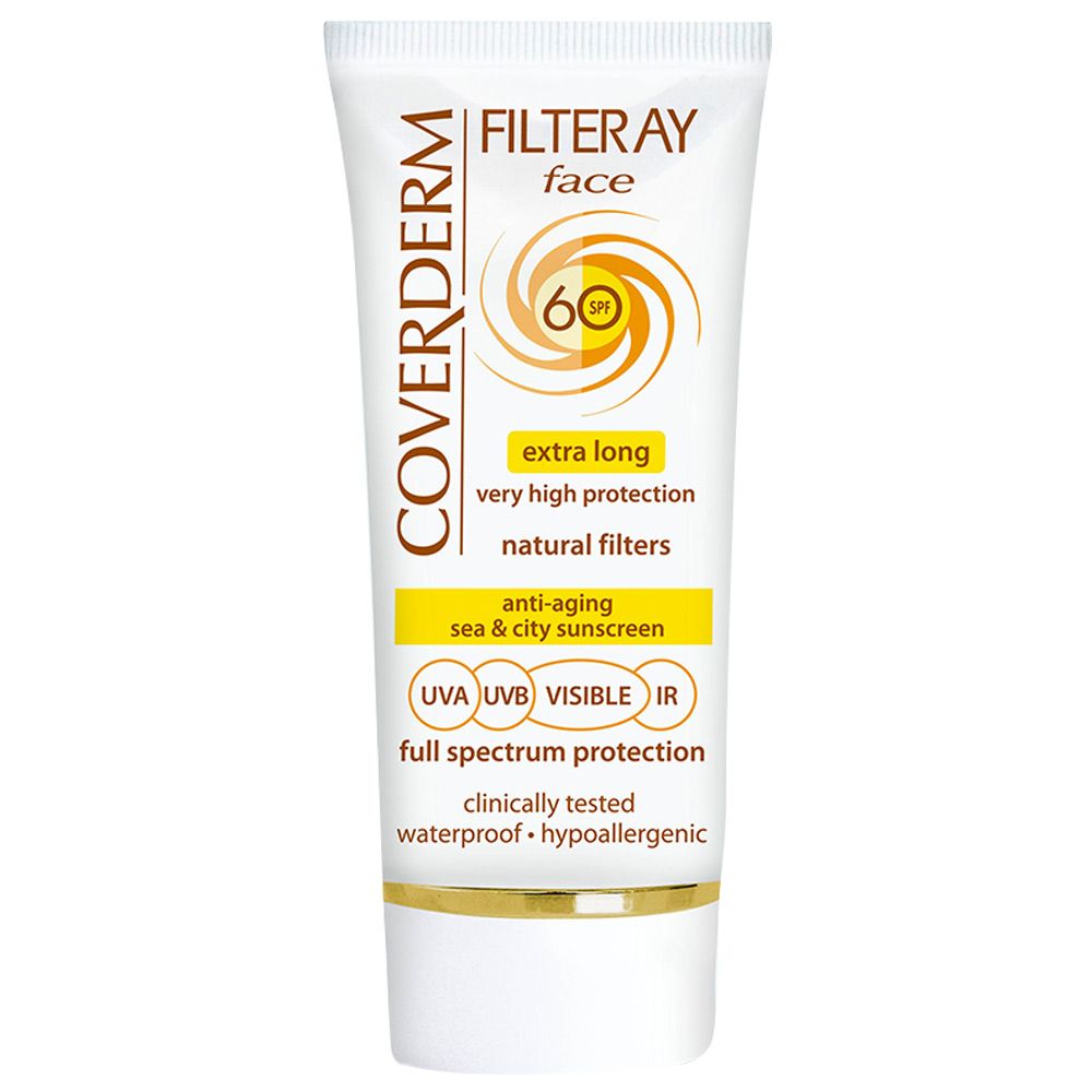 Coverderm - Filteray Face Spf 60 (Soft Brown)