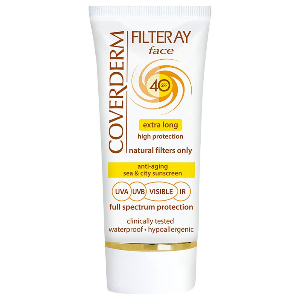 Coverderm - Filteray Face Spf 40 (Soft Brown)