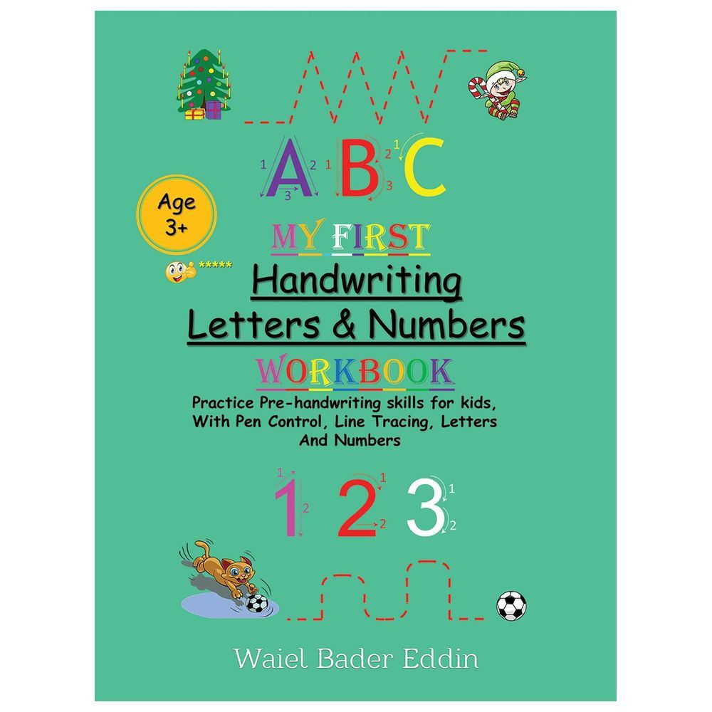 كتاب My First Handwriting Letters & Numbers Workbook