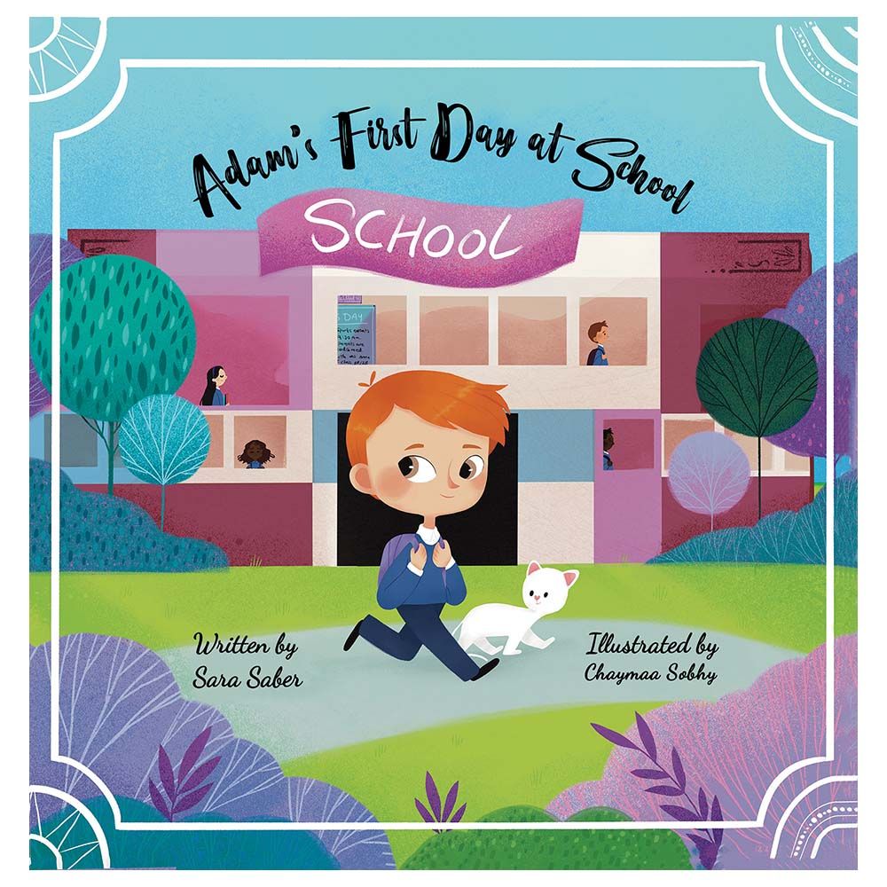 قصة Adam's First Day At School