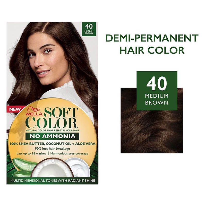 Wella - Soft Color Kit 40 Medium Brown