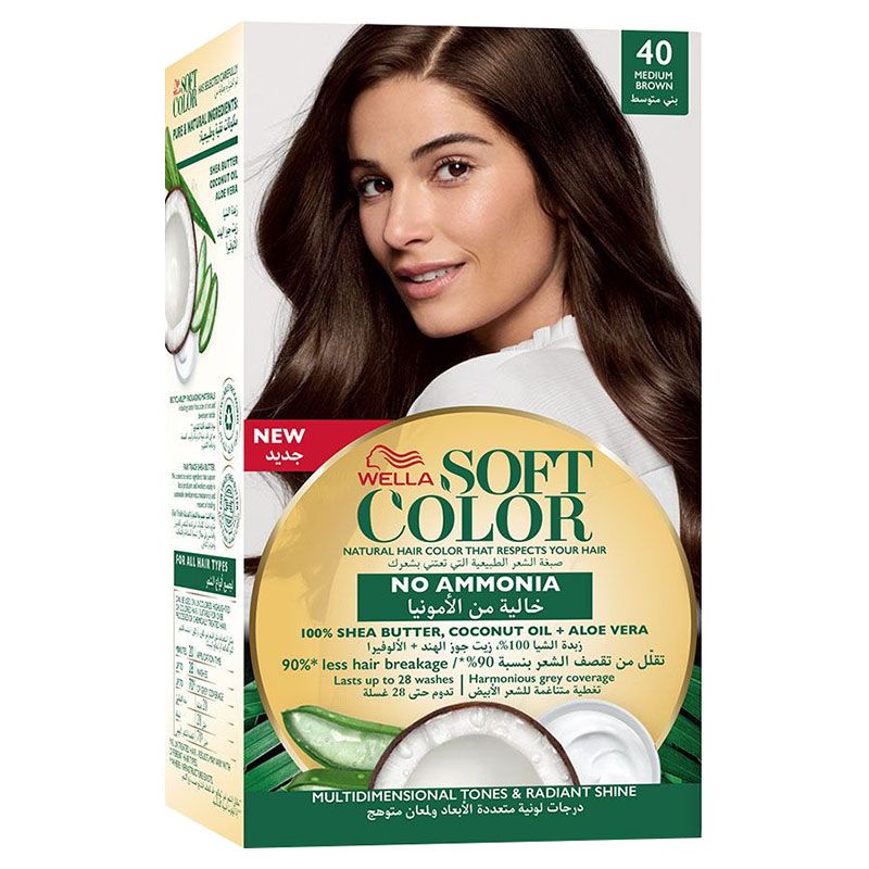 Wella - Soft Color Kit 40 Medium Brown