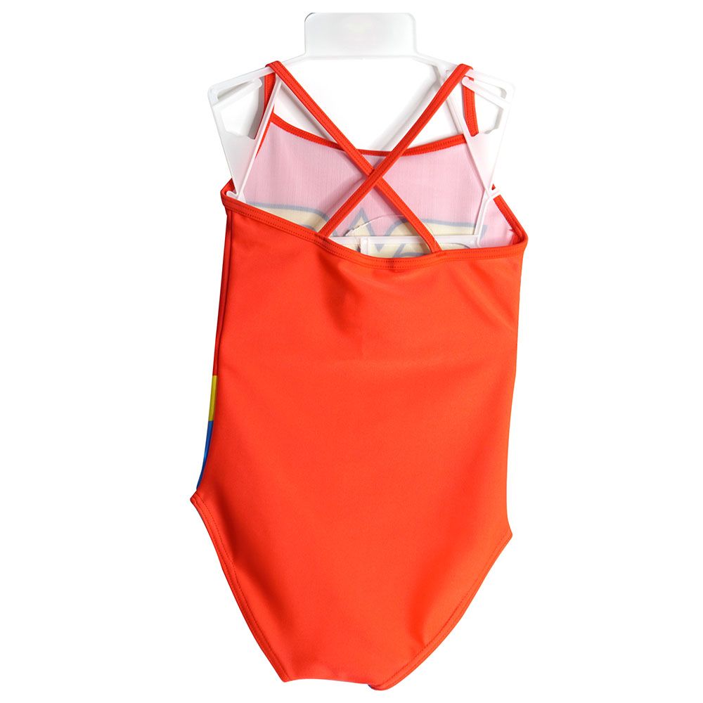 Disney - Wonder Women Girls Swim Suit - Red