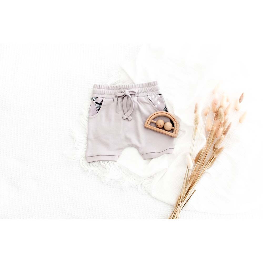 Aster & Oak - Iris Harem Shorts Lavender