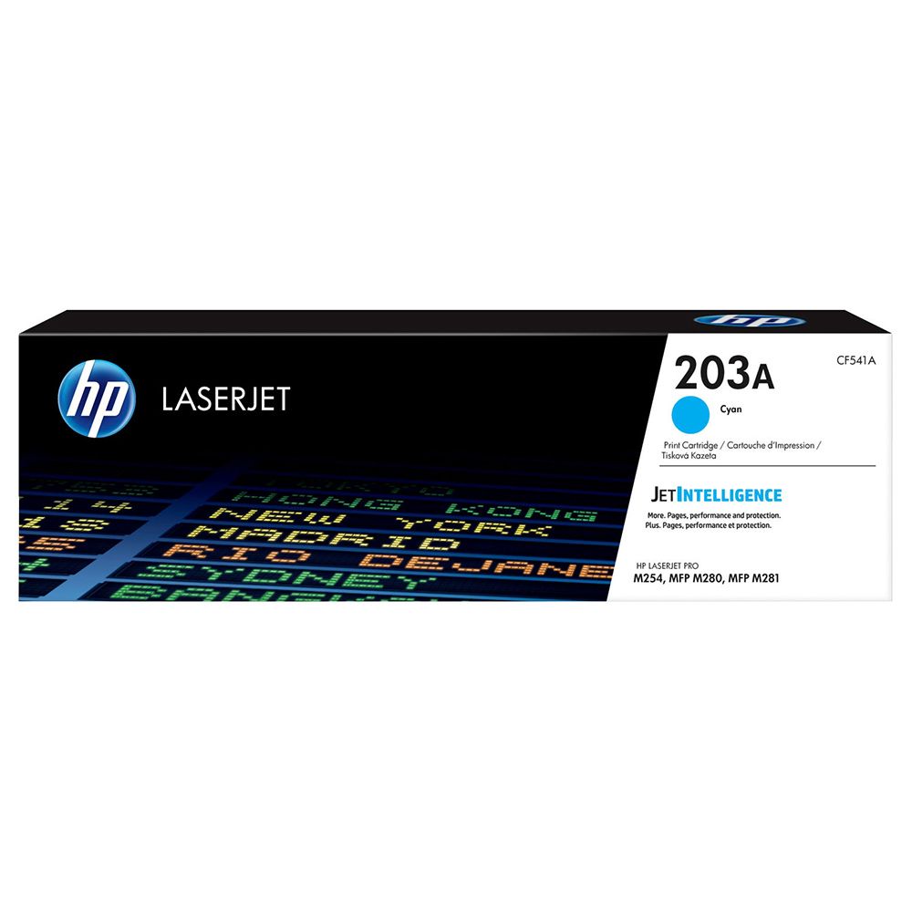 HP - 203A Original LaserJet Toner Cartridge CF541A - Cyan