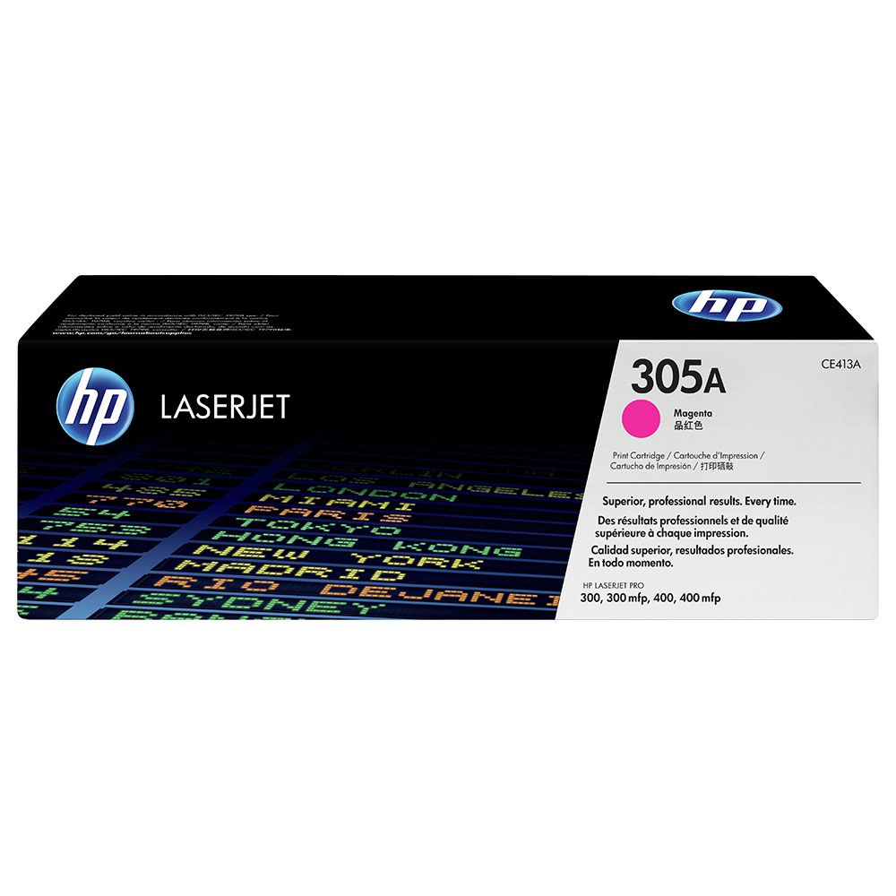 HP - 305A Original LaserJet Toner Cartridge CE413A - Magenta