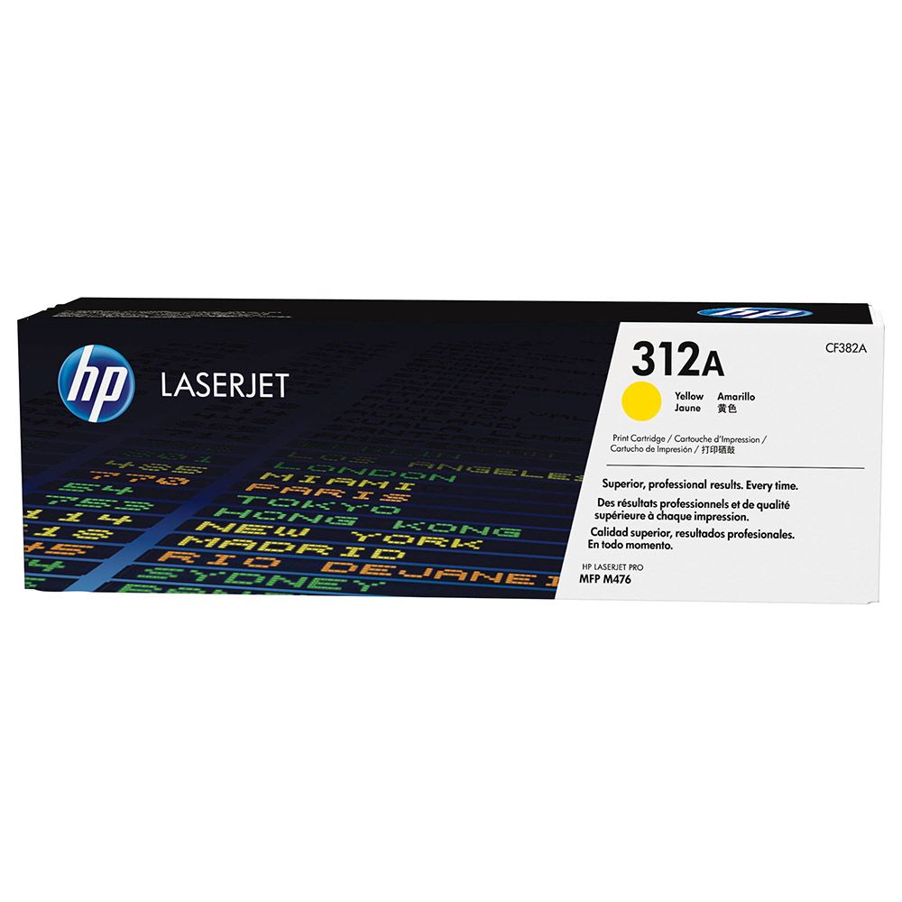 HP - 312A LaserJet Toner Cartridge CF382A - Yellow