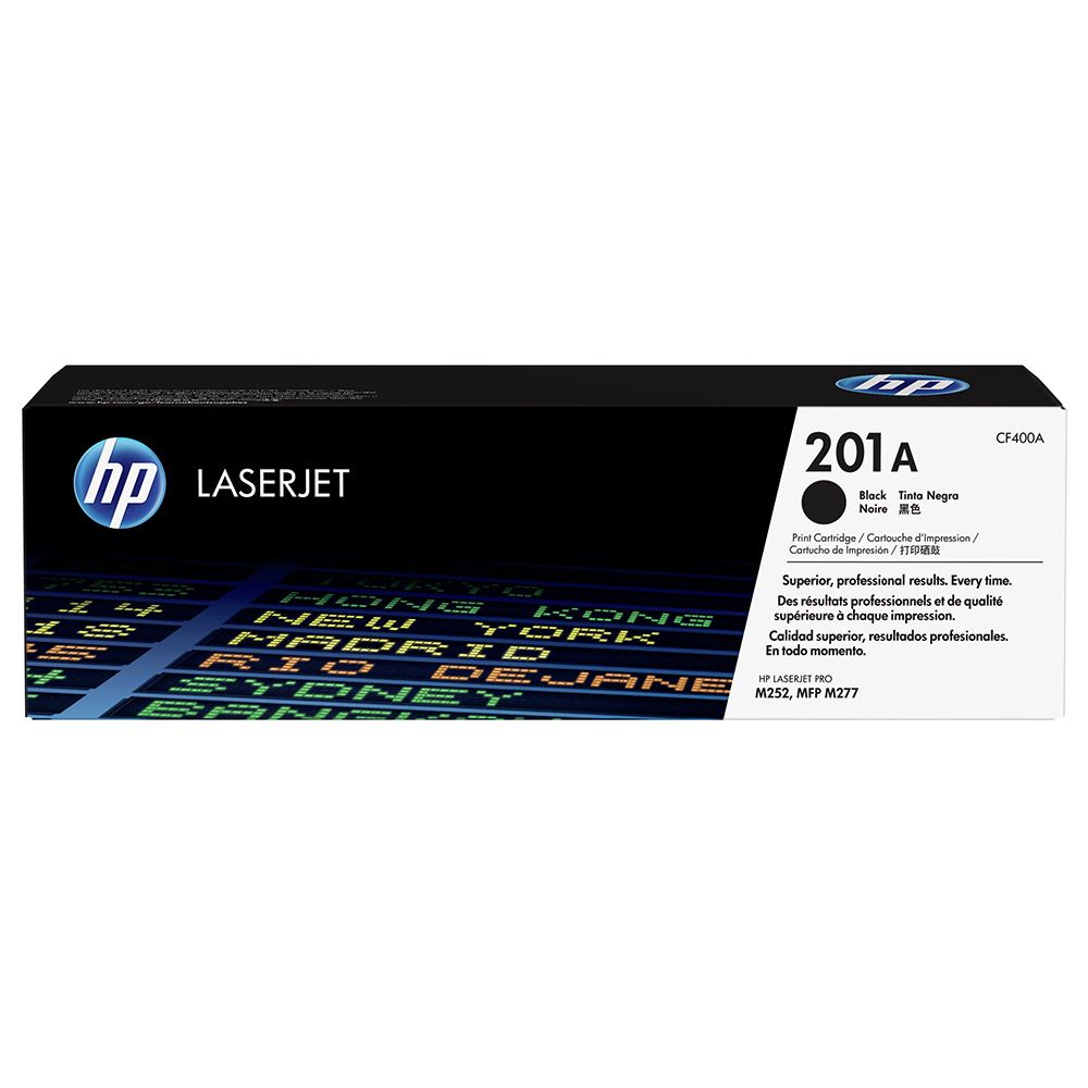 HP - 201A LaserJet Toner Cartridge CF400A - Black