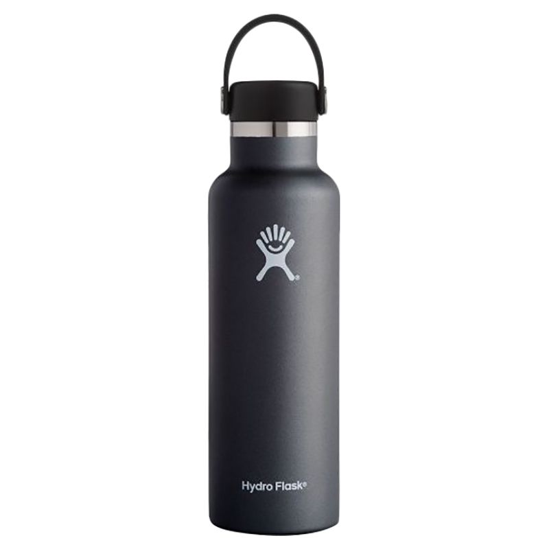 Hydro Flask - Vacuum Bottle With Standard Mouth - Black - 620ml