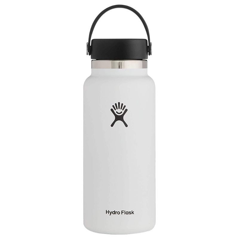 Hydro Flask - Vacuum Bottle With Wide Mouth - White - 950ml