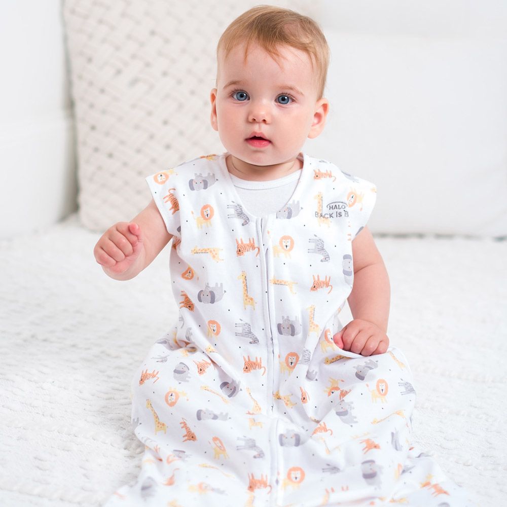 Halo - 100% Cotton Sleep sack Sleeping Bag - Jungle