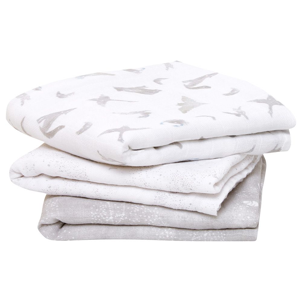 Aden + Anais - Organic Muslin Squares - Pack of 3 - Map The Stars