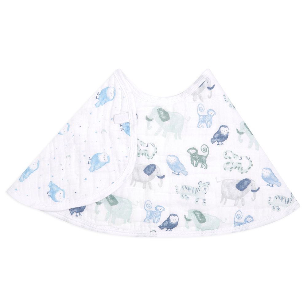 Aden + Anais - Essentials Cotton Baby Burpy Bib - Time To Dream