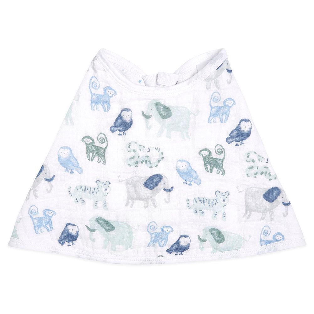 Aden + Anais - Essentials Cotton Baby Burpy Bib - Time To Dream