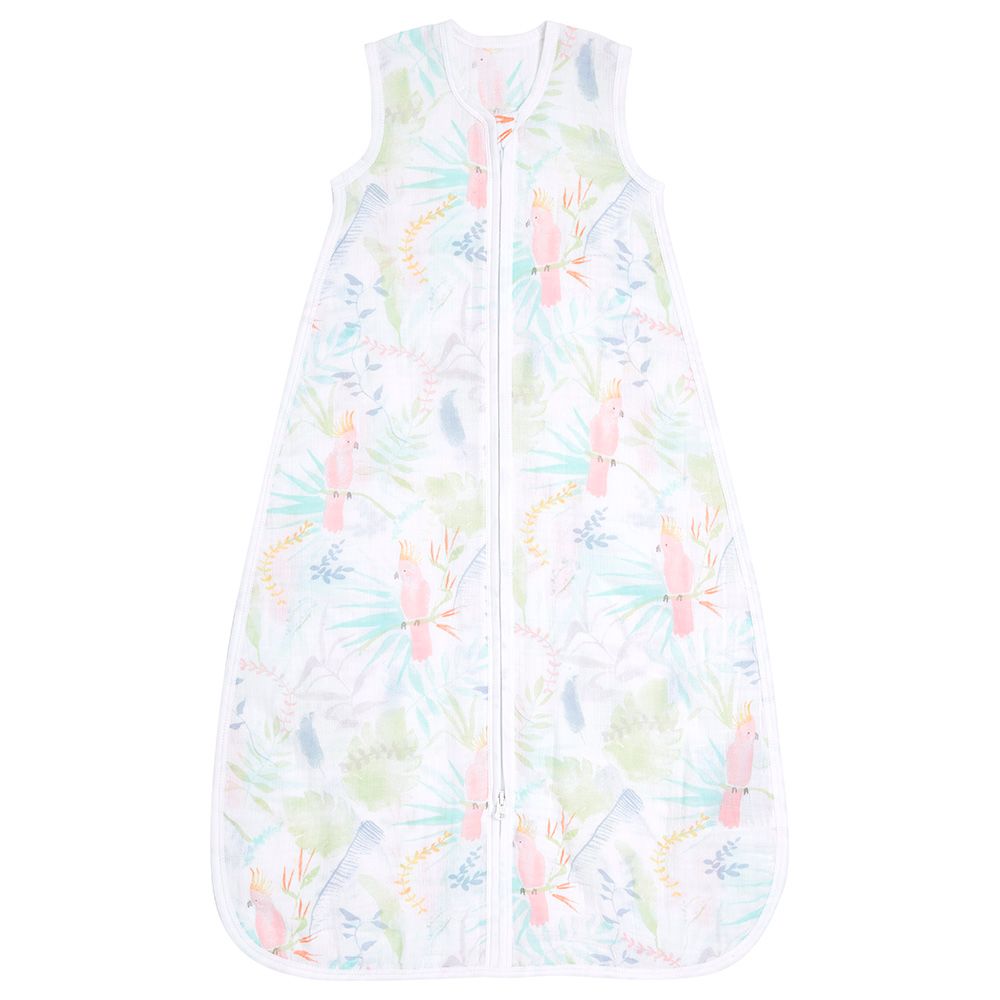 Aden + Anais - Cotton Muslin - Light Sleeping Bag - Tropicalia - (0-6m)