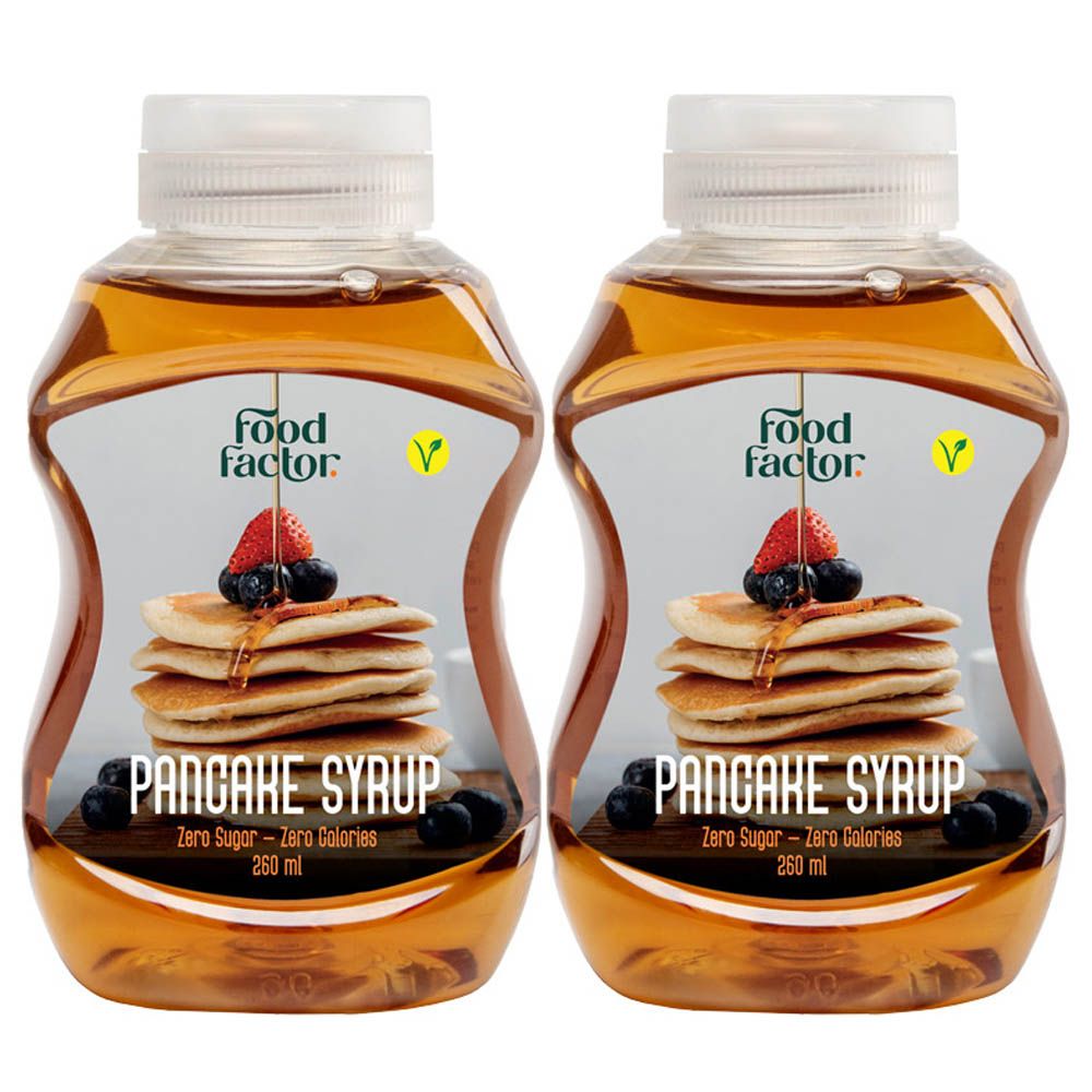 Food Factor - Pancake Syrup 260ml - Pack of 2