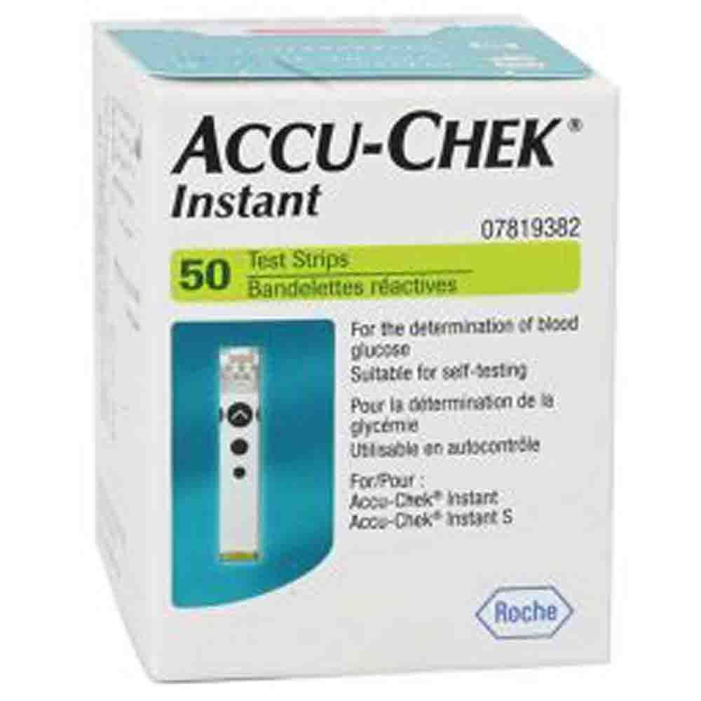 Accu-Chek - Instant Blood Glucose 50 Test Strips