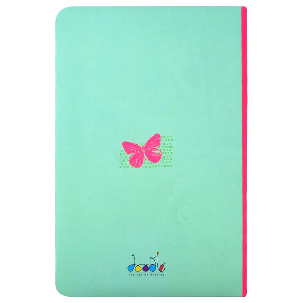 Doodle - Heritage Patch A5 Diary - Blue