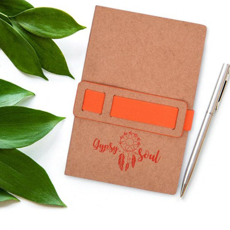 Doodle - Gypsy Soul A5 Diary - Orange