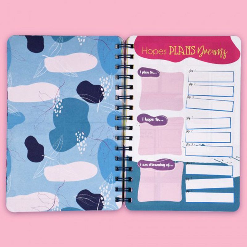 Doodle - Happiness Undated 2021 A5 Planner - Impressionist