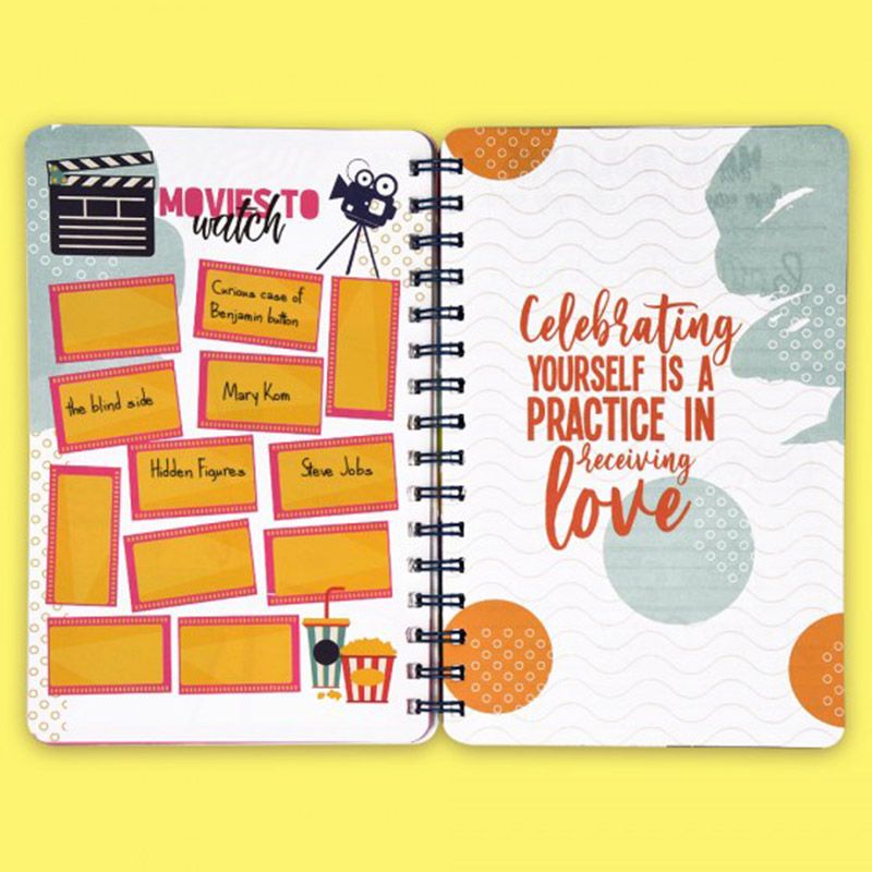 Doodle - Happiness Undated 2021 A5 Planner - Impressionist