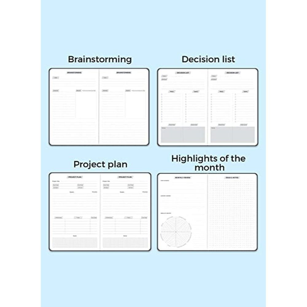 Doodle - A5 Premium Productivity Planner - Dare to Dream