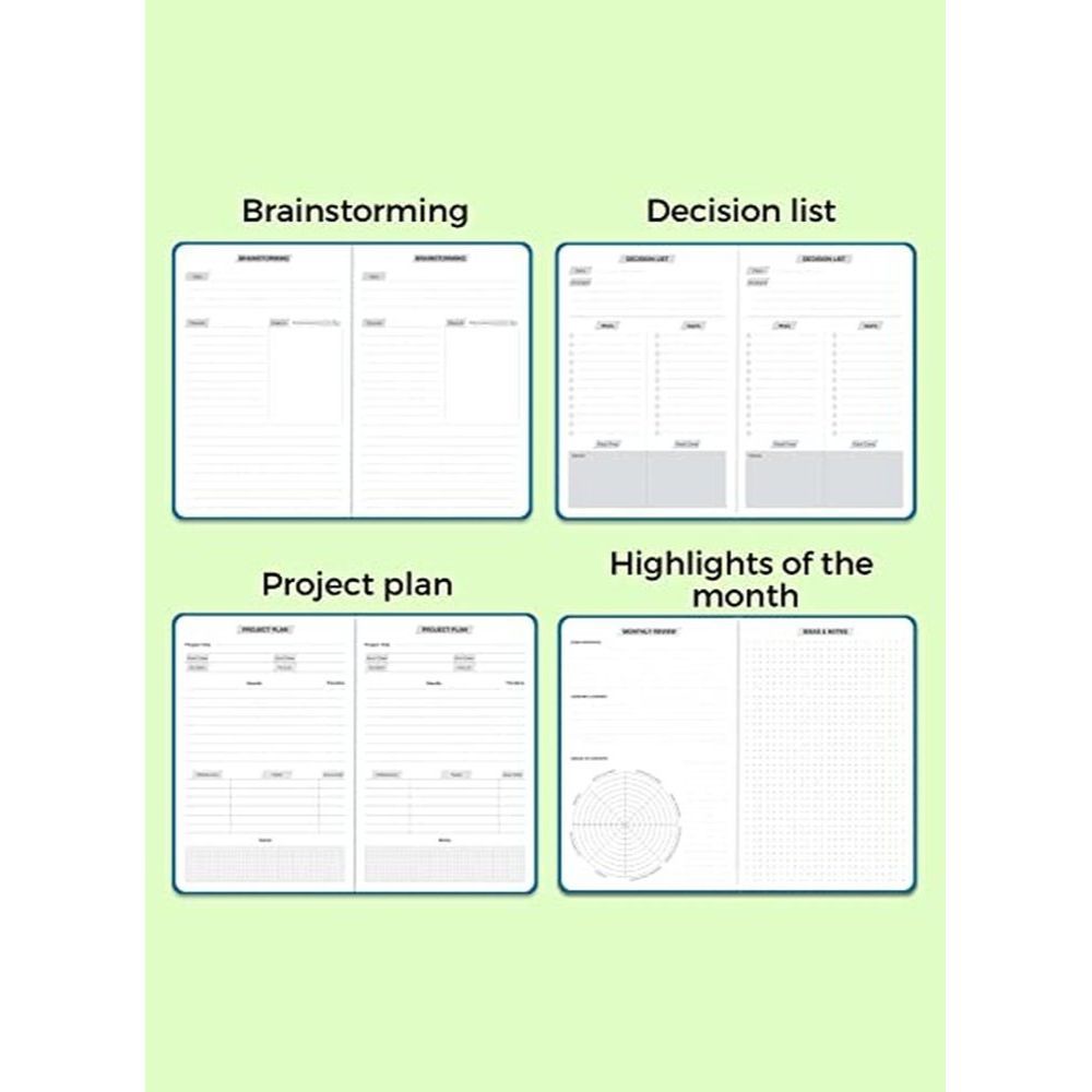 Doodle - A5 Premium Productivity Planner - Go-Getter