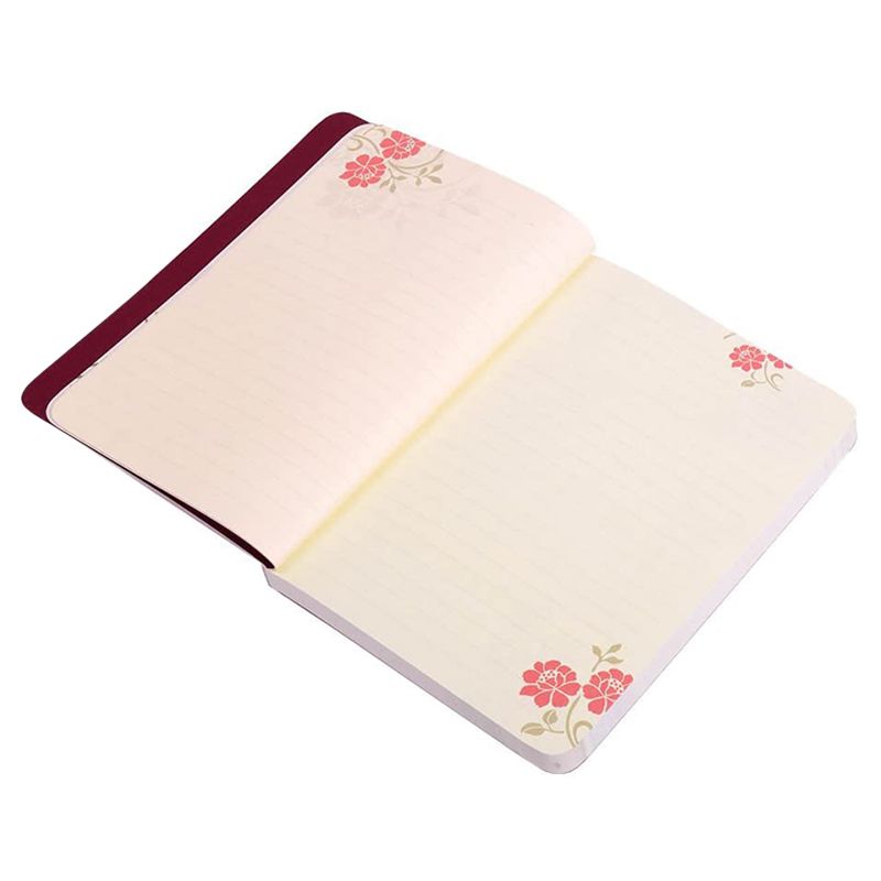 Doodle - Initial G Lasercut Soft Bound B6 Diary - Pink