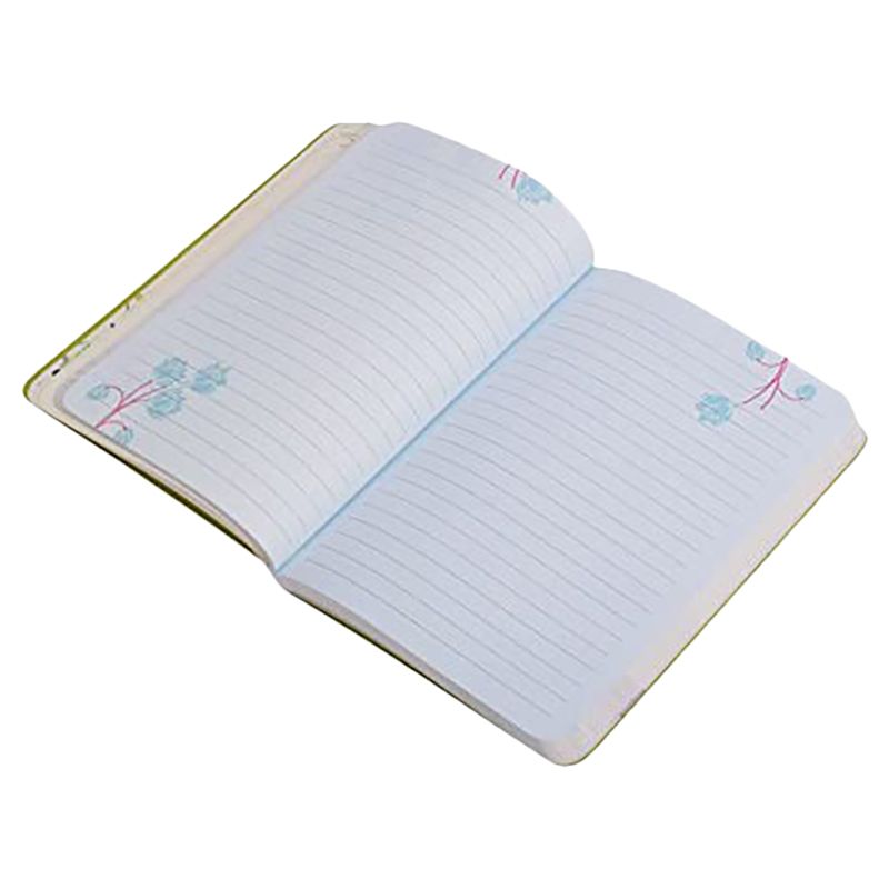 Doodle - Initial H Monogram Soft Bound B6 Diary - Pink