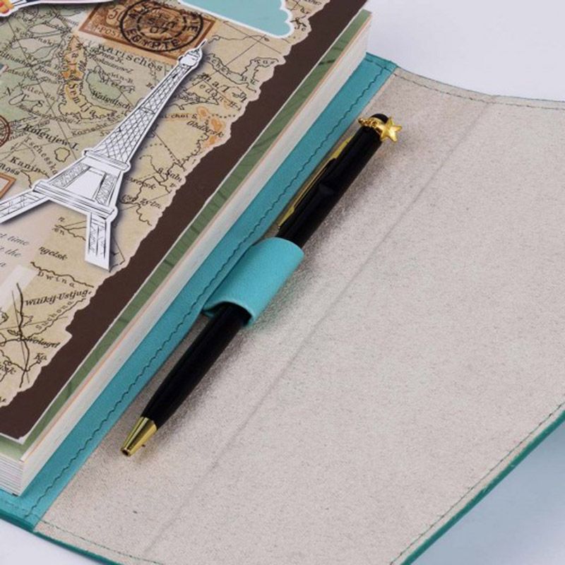 Doodle - Travel Buff Pu Leather Organizer - Blue