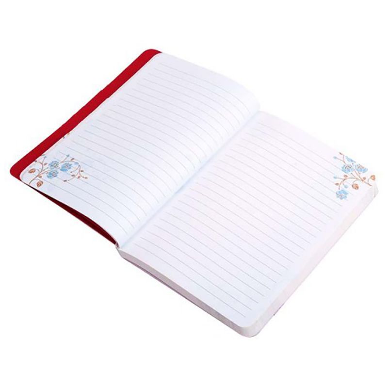 Doodle - Initial R Monogram Soft Bound B6 Diary - Blue