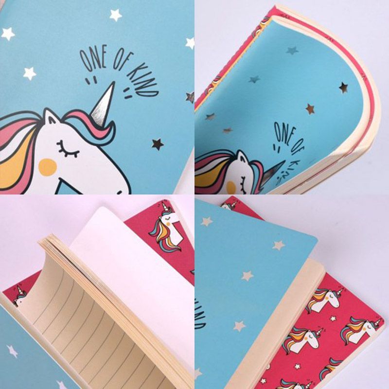 Doodle - Unicorn Sparkle A5 Dairy - Set of 2