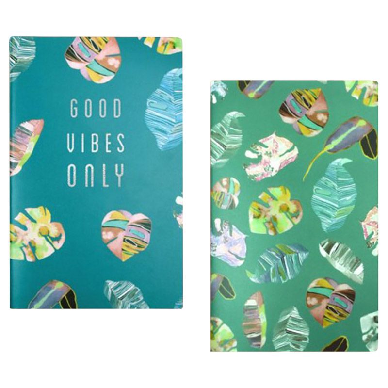 Doodle - Good Vibes Only A5 Notebook - Set of 2