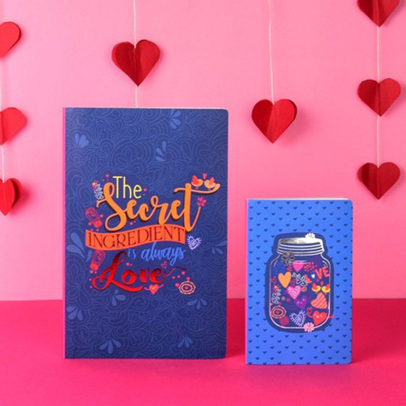 Doodle - Secret Ingredient Twin A5 & A6 Notebook (Set of 2 Diaries)