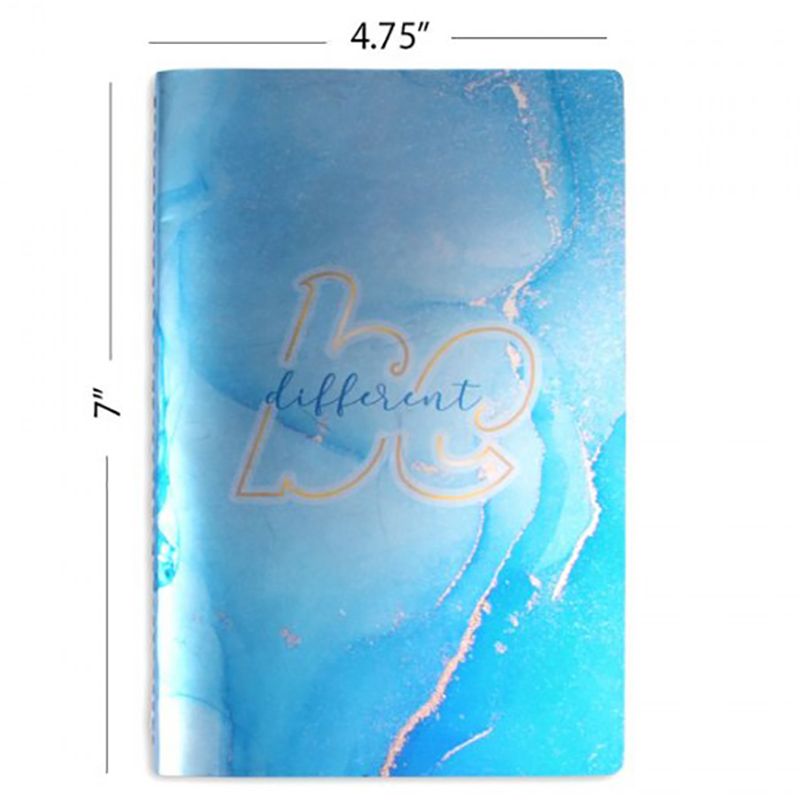 Doodle - Bold Brace (Set of 3) B6 Notebook - Blue