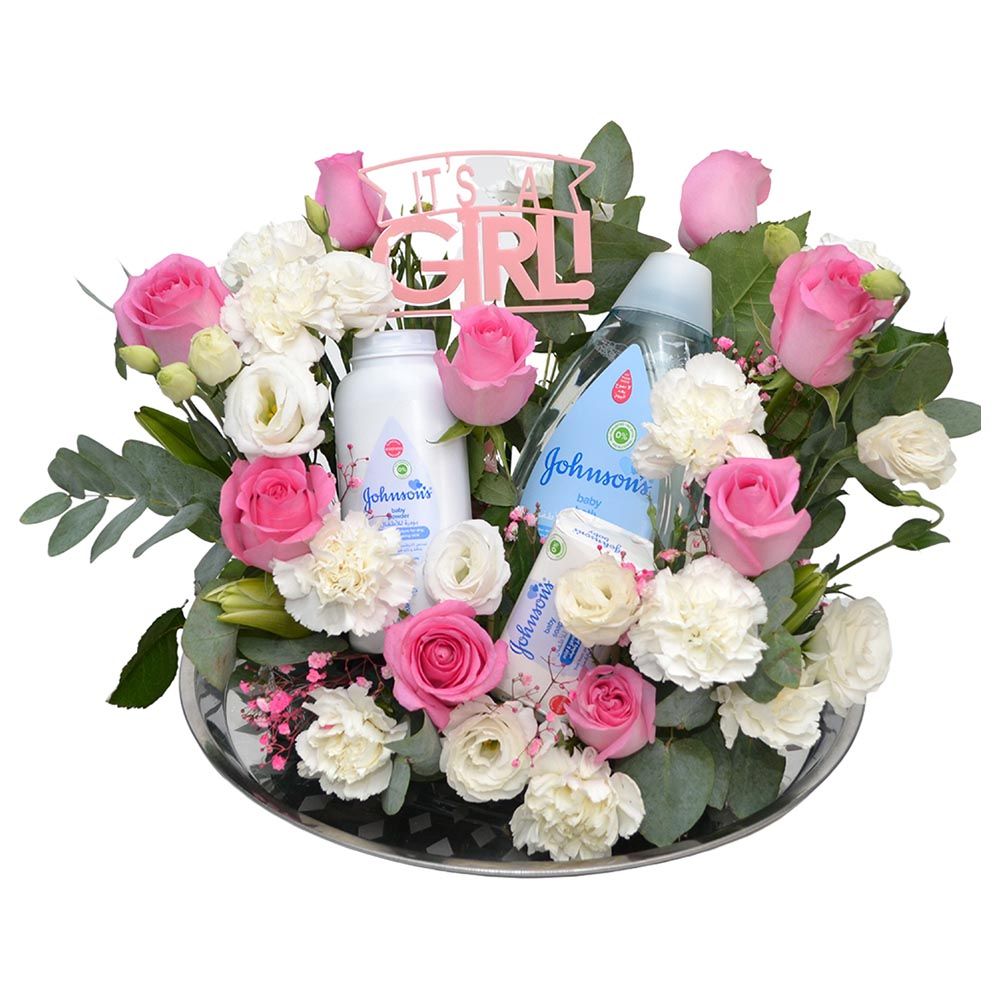 Aiwa Flowers - It's A Girl Hamper 