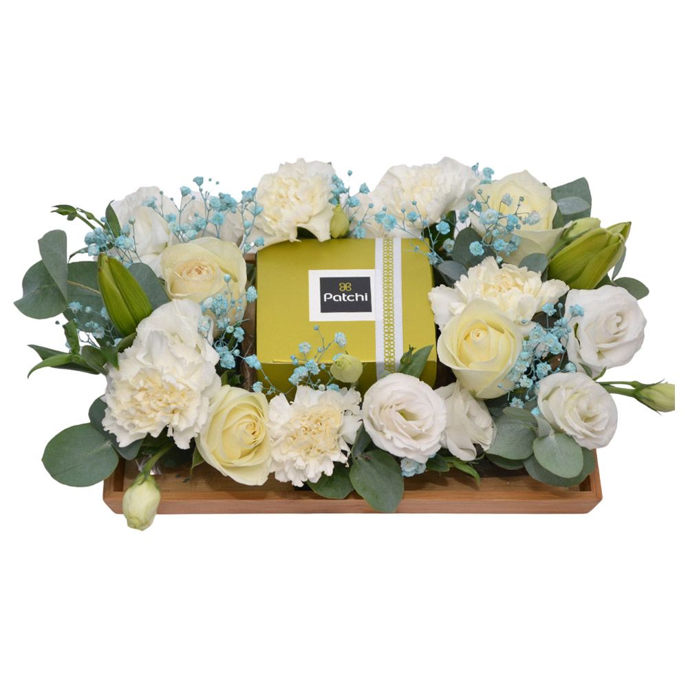 Aiwa Flowers - Patchi Chocolate Platter 2 