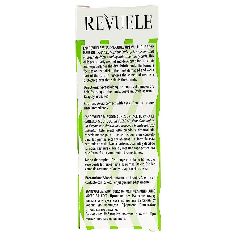 Revuele - Mission Curls up Multi Purpose Hair Oil